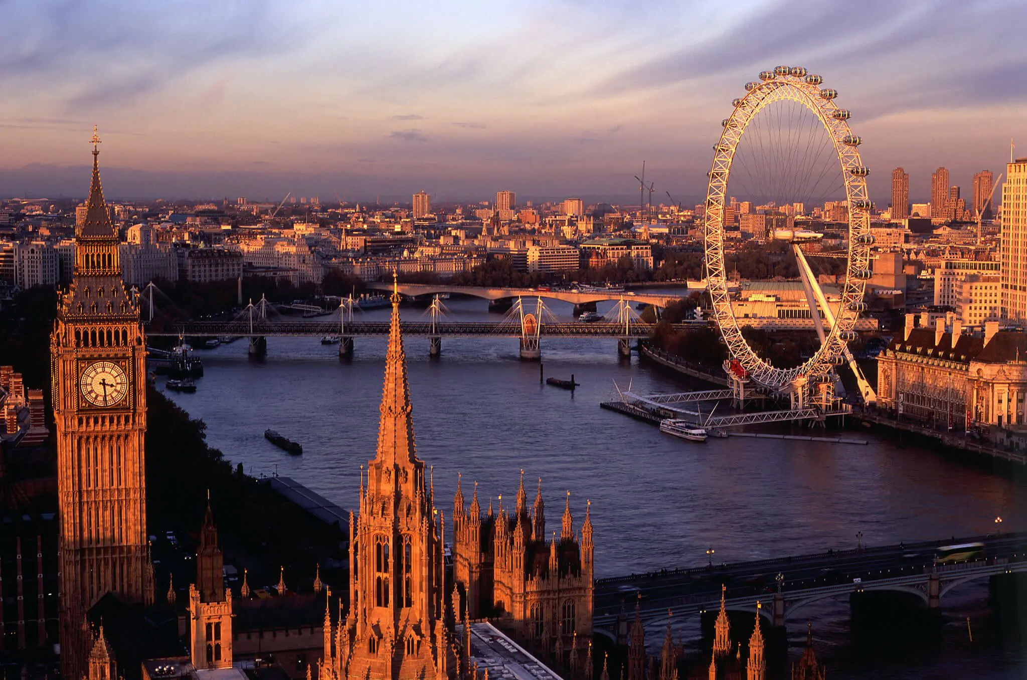 London skyline